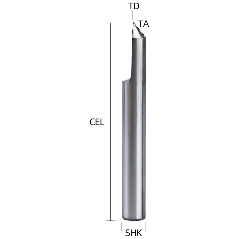 YINGBA metal engraving bit, solid carbide